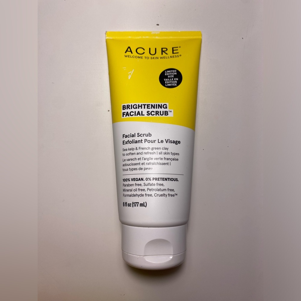 Acure Brightening Facial Scrub